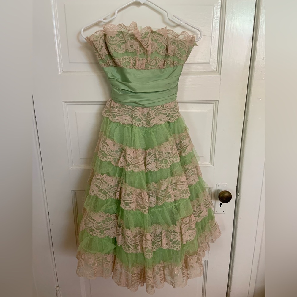 Betsey Johnson circa (2005-2006) Tea Party “Cupcake” party dress